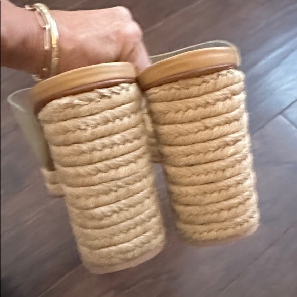 MERCEDES CASTILLO  clear heel sandals 7.5 - Picture 8 of 9